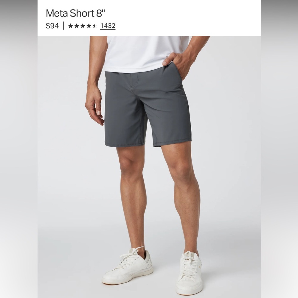 Vuori Meta Shorts